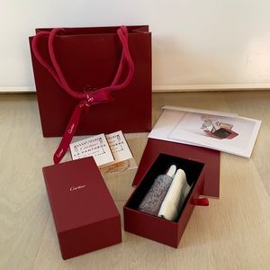 Cartier bracelet cleaning kit with bag etc